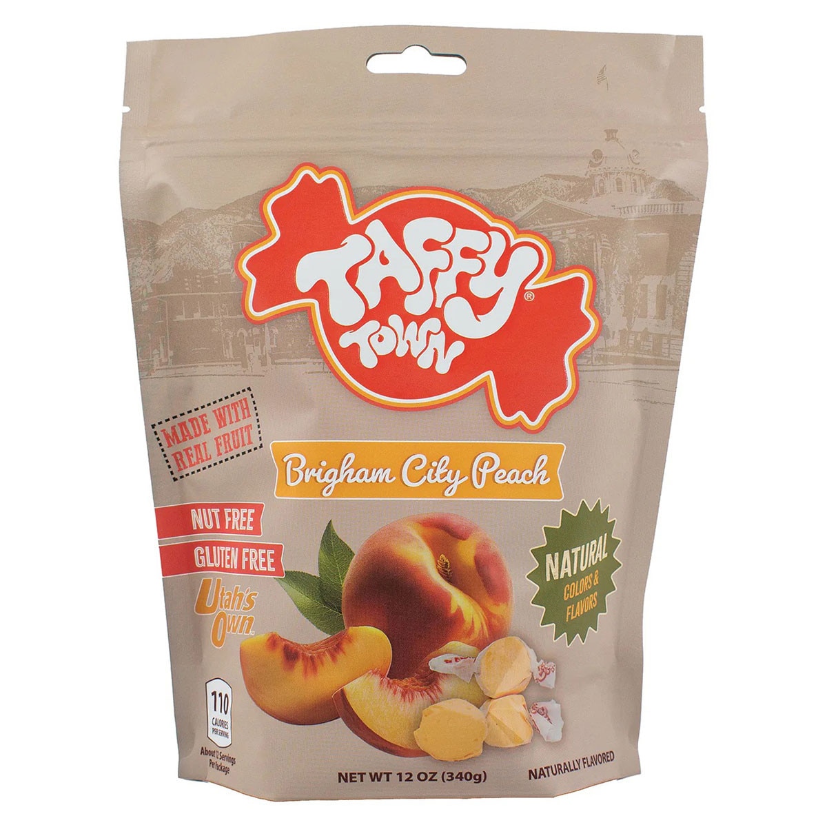 Brigham City Peach Taffy